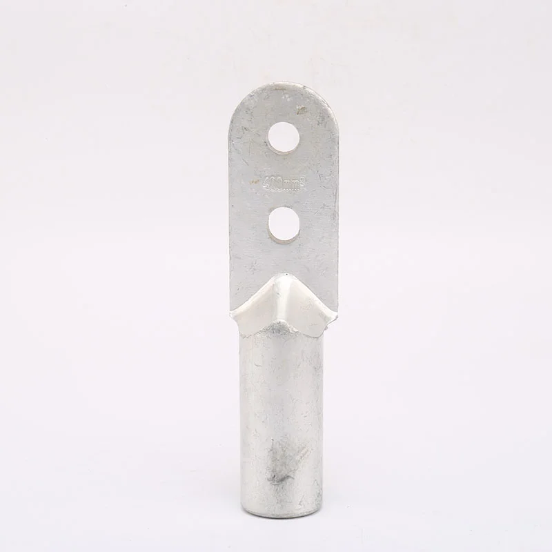 Aluminum terminal double hole DL for fixed cable connection (1)