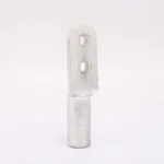 Aluminum terminal double hole DL for fixed cable connection (4)