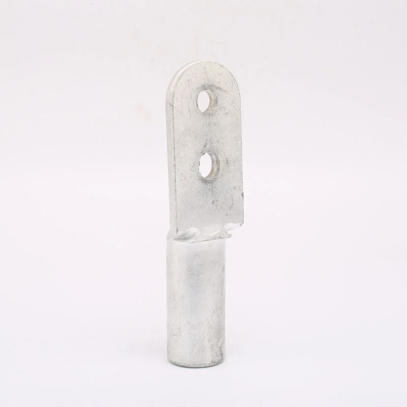Aluminum terminal double hole DL for fixed cable connection (4)