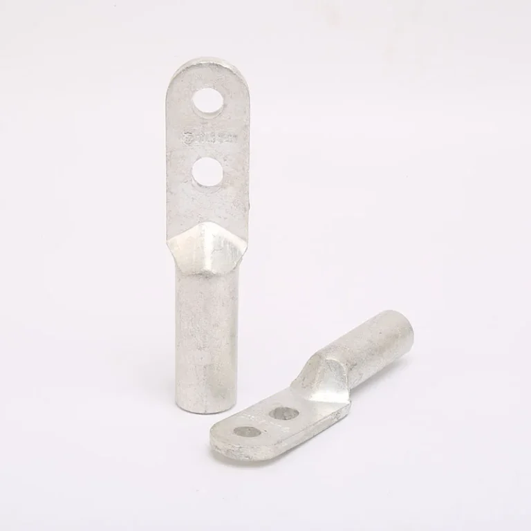 Double-hole copper lug (tinned optional) DTS for copper conductor connection