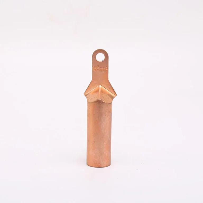 Small-head copper terminal DT (tinned optional) for bare copper conductor connection