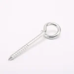 Pig tail hook + sheep eye ring + iron hanging ring (5)