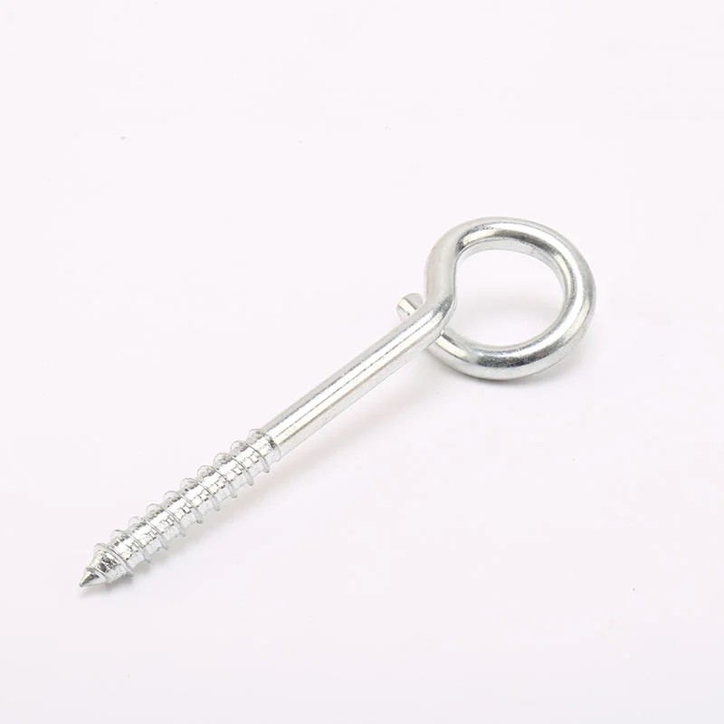 Pig tail hook + sheep eye ring + iron hanging ring (5)