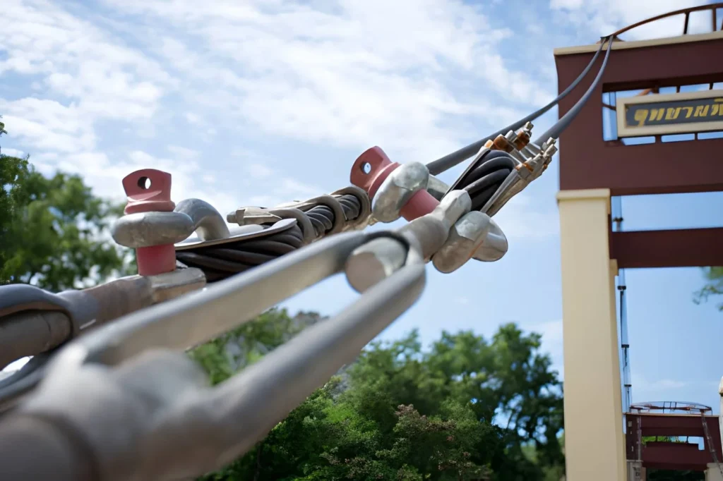 Suspension clamp application scenario images