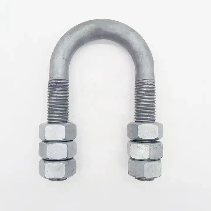 U shaped clamp Hot dip galvanized iron parts for circuits (5)