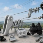 electrical power lines and power line fittings