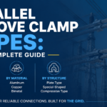Parallel groove clamp types guide cover